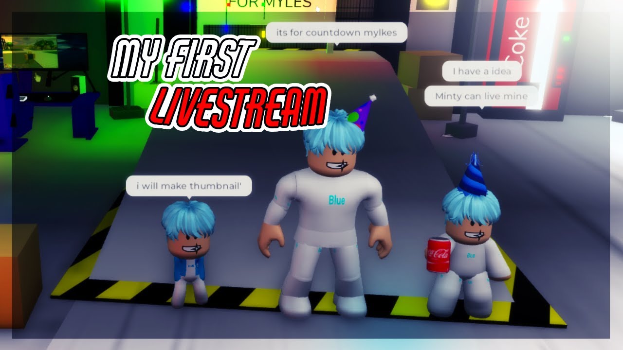 My First Stream - YouTube