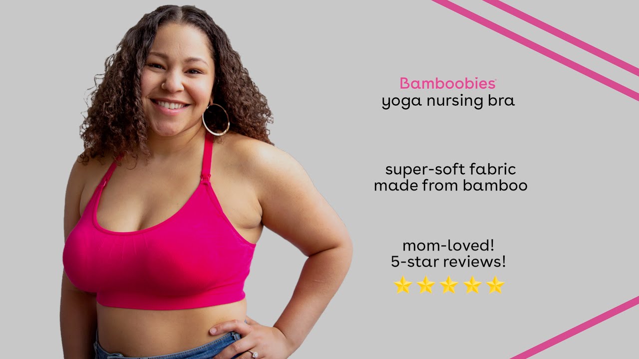 Bamboobies Yoga Nursing Bra YouTube