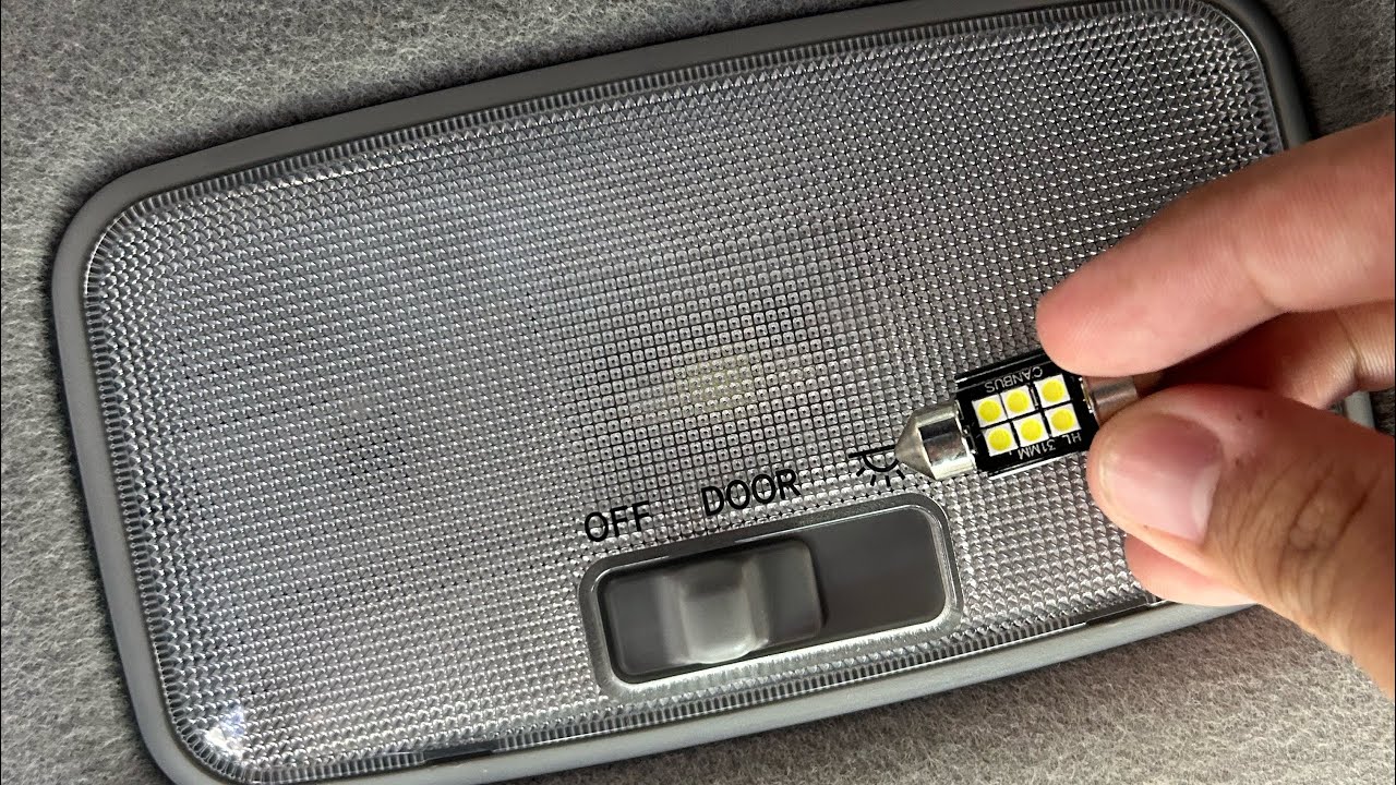 Toyota VIOS GEN 4 dome light replacement YouTube