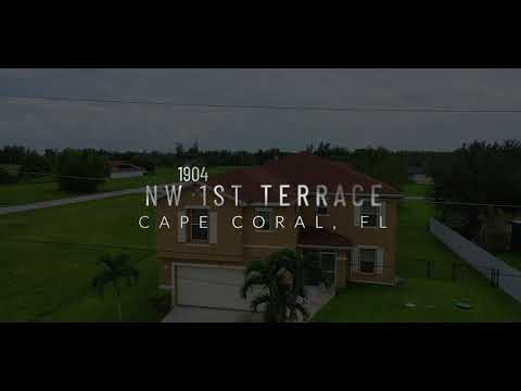 1904 NW 1st Ter, Cape Coral, FL home video tour