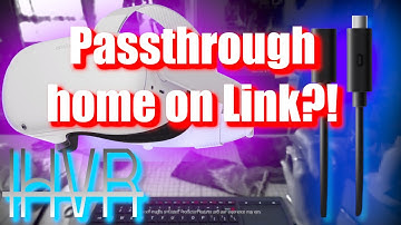 How to get passthrough home on Oculus Link!!! - IHVR