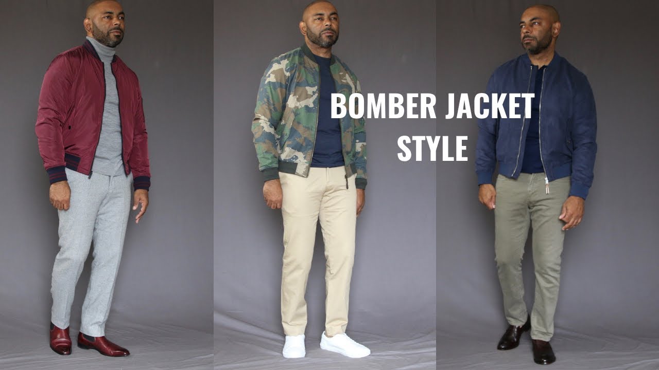 How To Wear A Bomber Jacket - YouTube