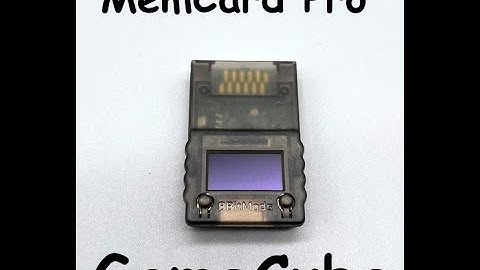 8BitMods Announces MemCard Pro For GameCube