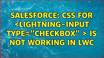 Salesforce: CSS for ＜lightning-input type="checkbox" ＞ is not working in LWC