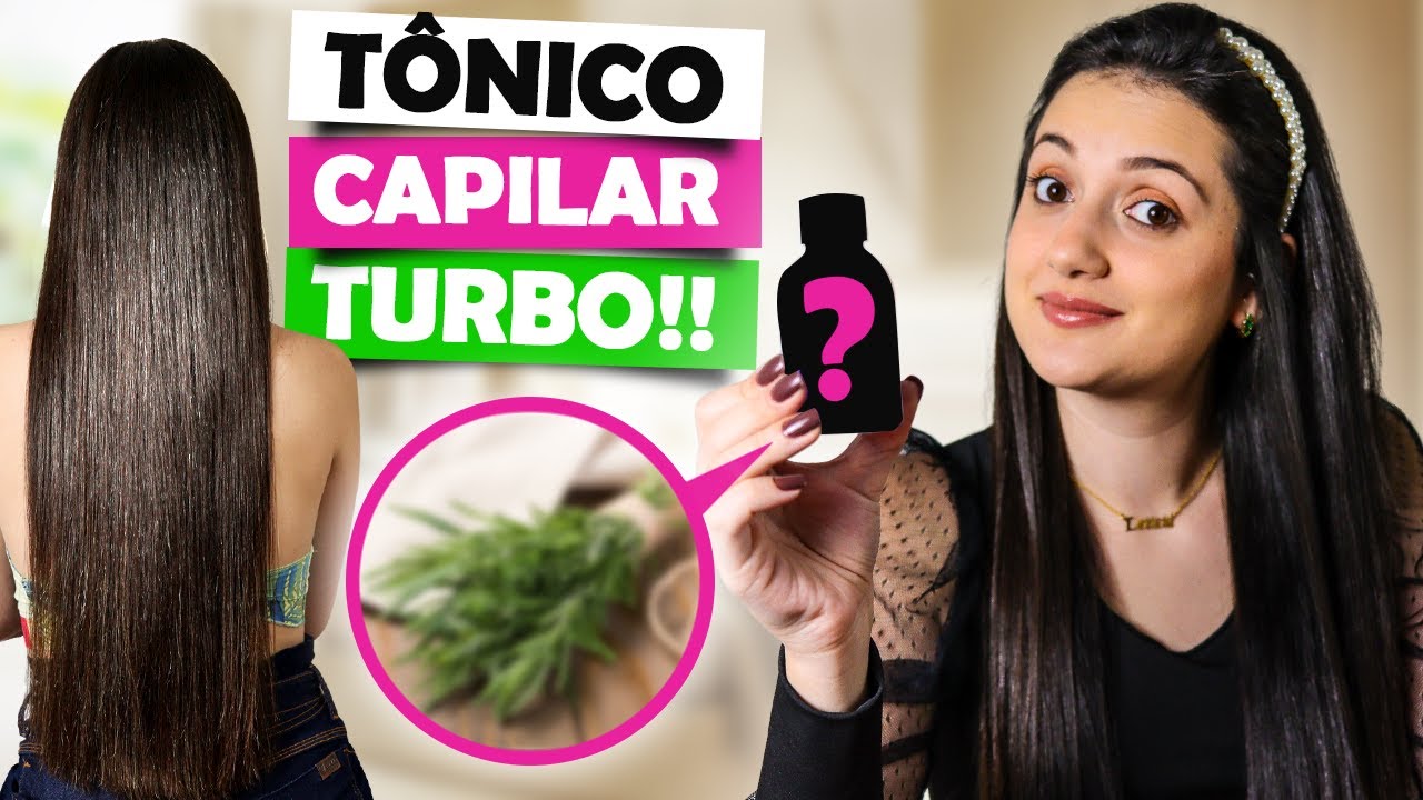 NÃO USE MUITO! CRESCE CABELO MUITO RÁPIDO E PARA DE CAIR: TÔNICO CASEIRO DE ALECRIM