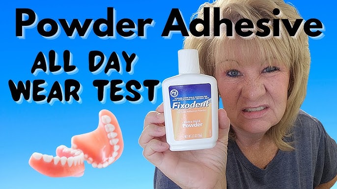 How To Use Cushion Grip Denture Adhesive / Do A Soft Reline On Your  Dentures at Home 