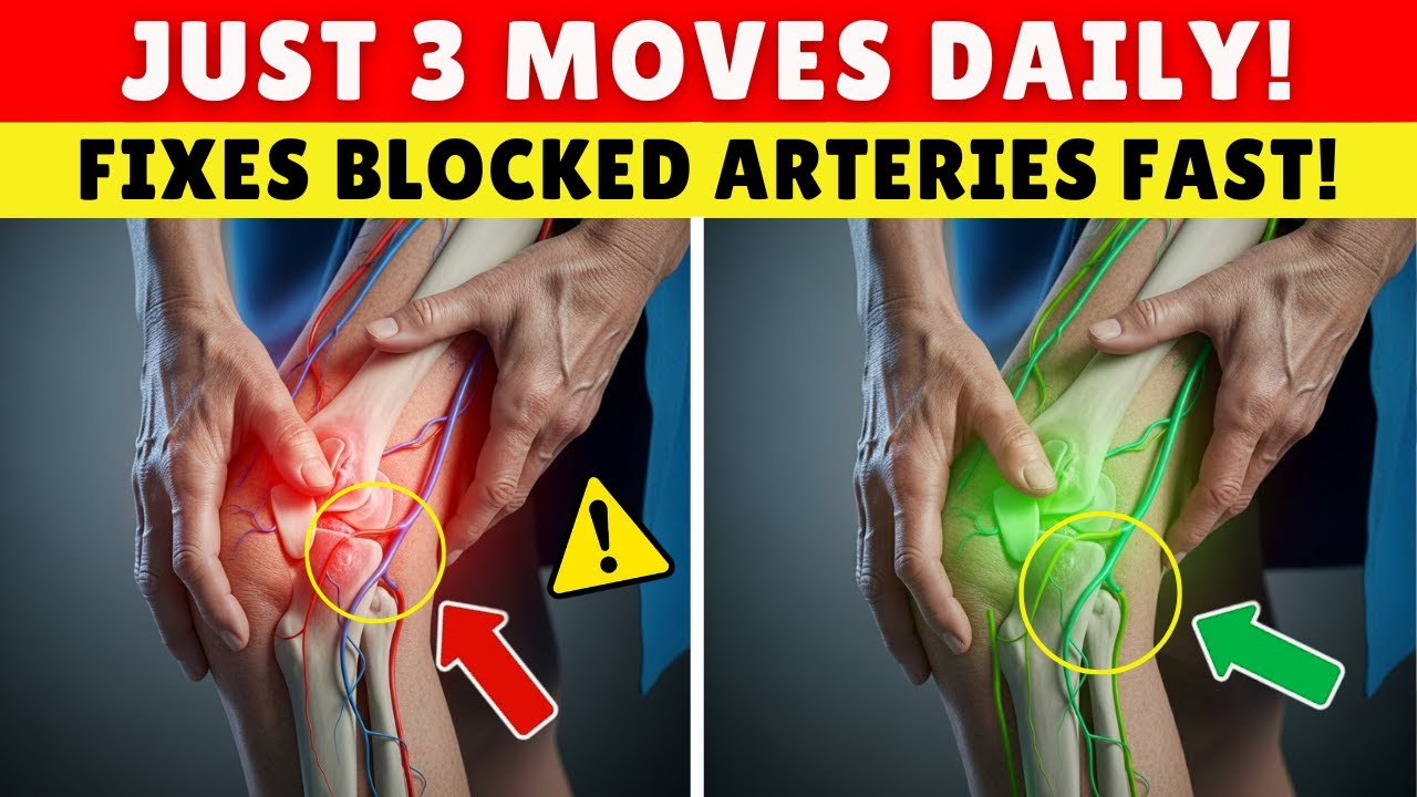 Artery Health: 3 Essential Exercises for Seniors No Standing Required. | Senior Health Tips