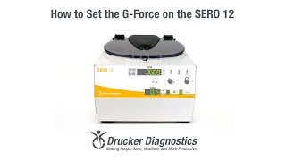 How to Set the G Force on the SERO 12