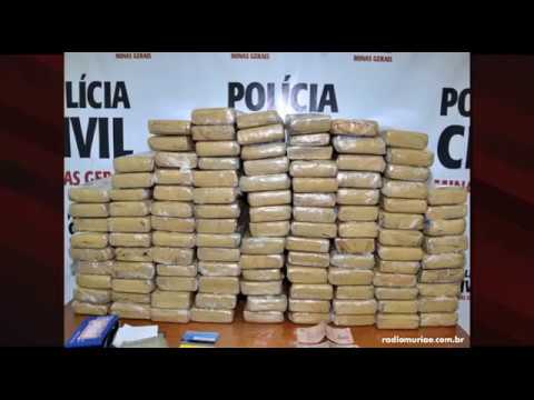 Muriaé: 110 kg de maconha apreendidos na BR-116 - YouTube