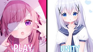 Nightcore - Play X Unity (Piano Remix) | Switching Vocals