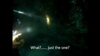 Cave diving for Crayfish in New Zealand