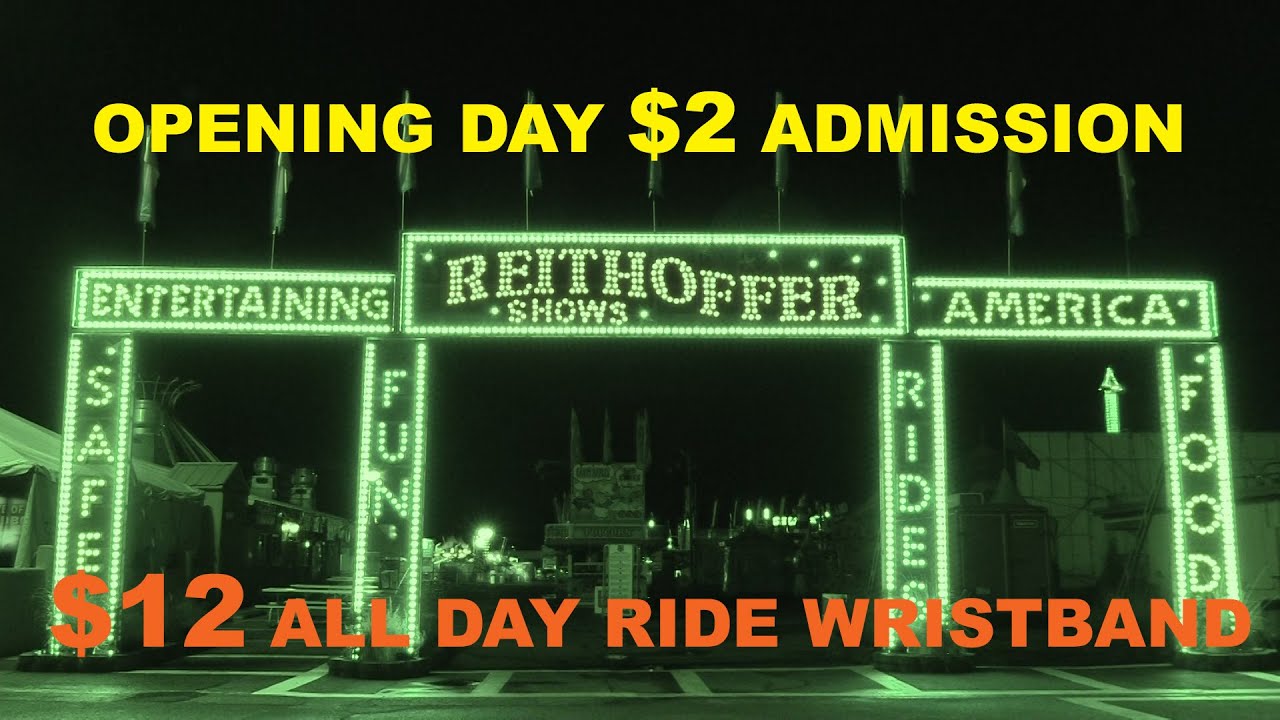 Opening Day NM State Fair 2 Admission 12 Ride Wristband ABQ YouTube