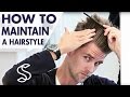 How to maintain a hairstyle - Undercut and volume - Men's hair inspiration by Slikhaar TV