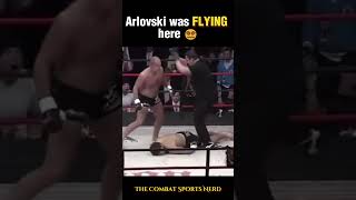 Arlovski was FLYING here 😵‍💫 #ufc #mma #fedoremelianenko #bjj #wrestling  #boxing #hook #russian