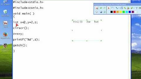 C language in telugu videos First Program Part 2