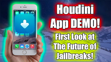 iOS HOUDINI APP DEMO! NEWS FOR THE UPCOMING APP!