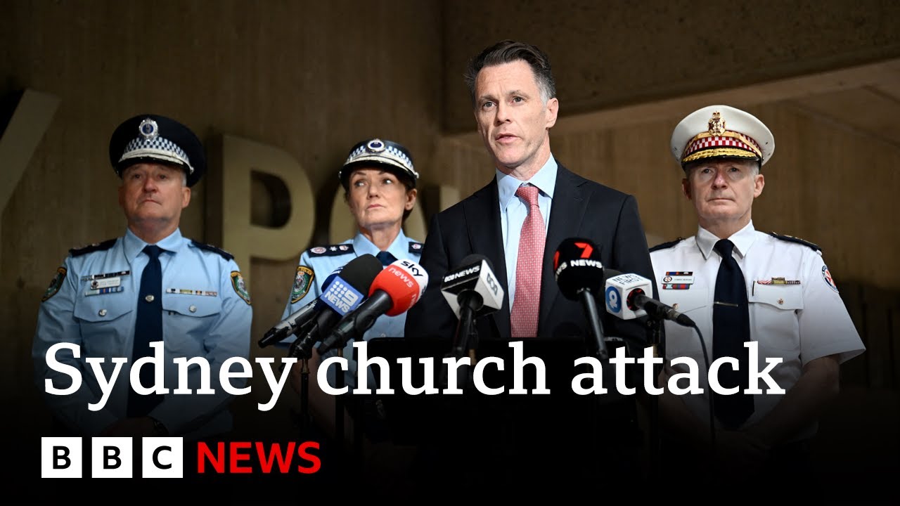 Australian police say Sydney church stabbing was a “terrorist attack”.  BBC News