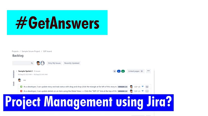 GetAnswers - Project management using Jira
