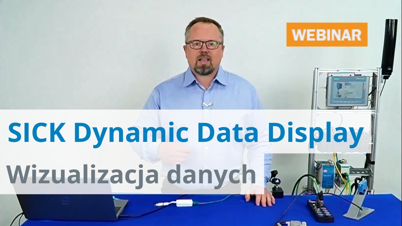 Sick Display SICK Webinar | SICK Dynamic Data Display - Wizualizacja danych - YouTube