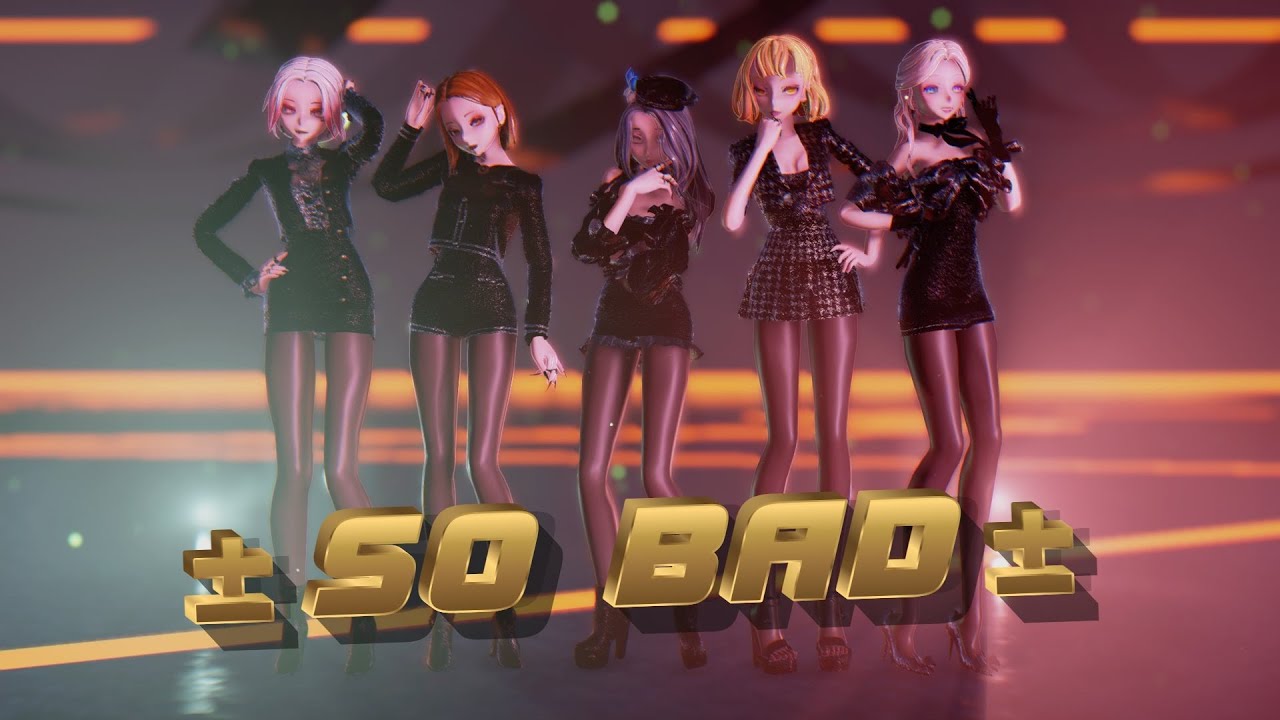 【MMD】+【MODELS DL】- STAYC(스테이씨) - SO BAD {60fps} 5p ver.