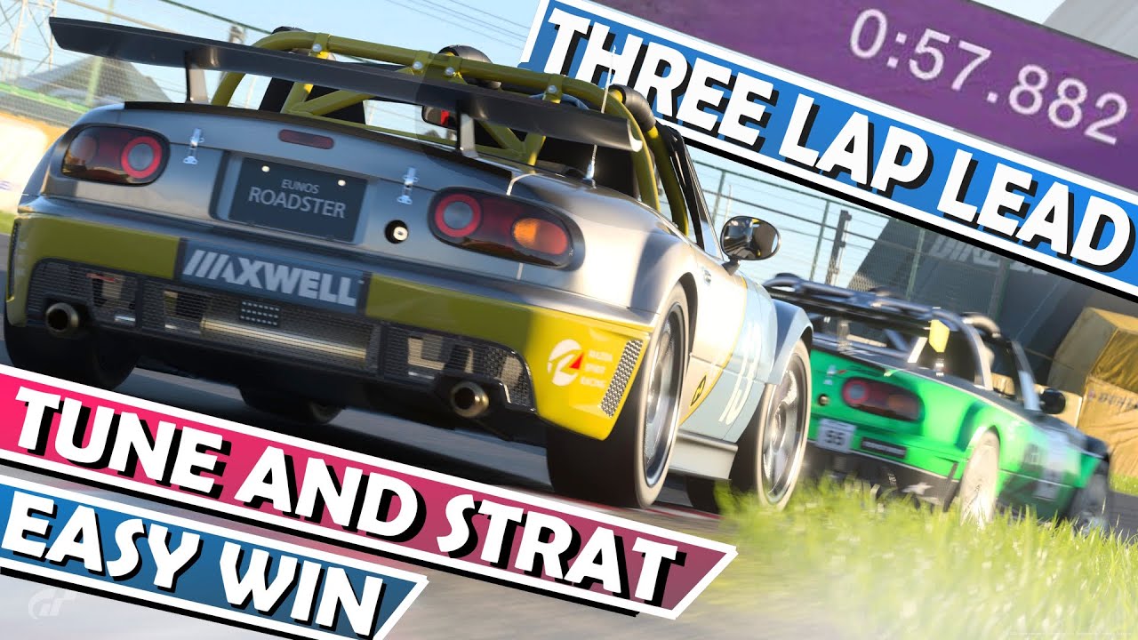 Gran Turismo 7 How To Make 58 Laps At The Human Comedy Tsukuba Race - Tune + Strat