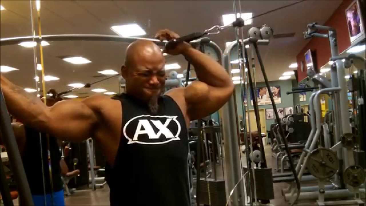 High Pulley Biceps Curls YouTube