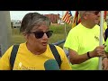 Discusiones y broncas en Cataluña por los lazos amarillos independentistas