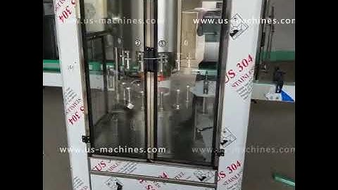 Assembling video for automatic wine glass bottle risning washing filling sealing line