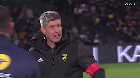 Ronan O Gara Fight with Bordeaux Coach