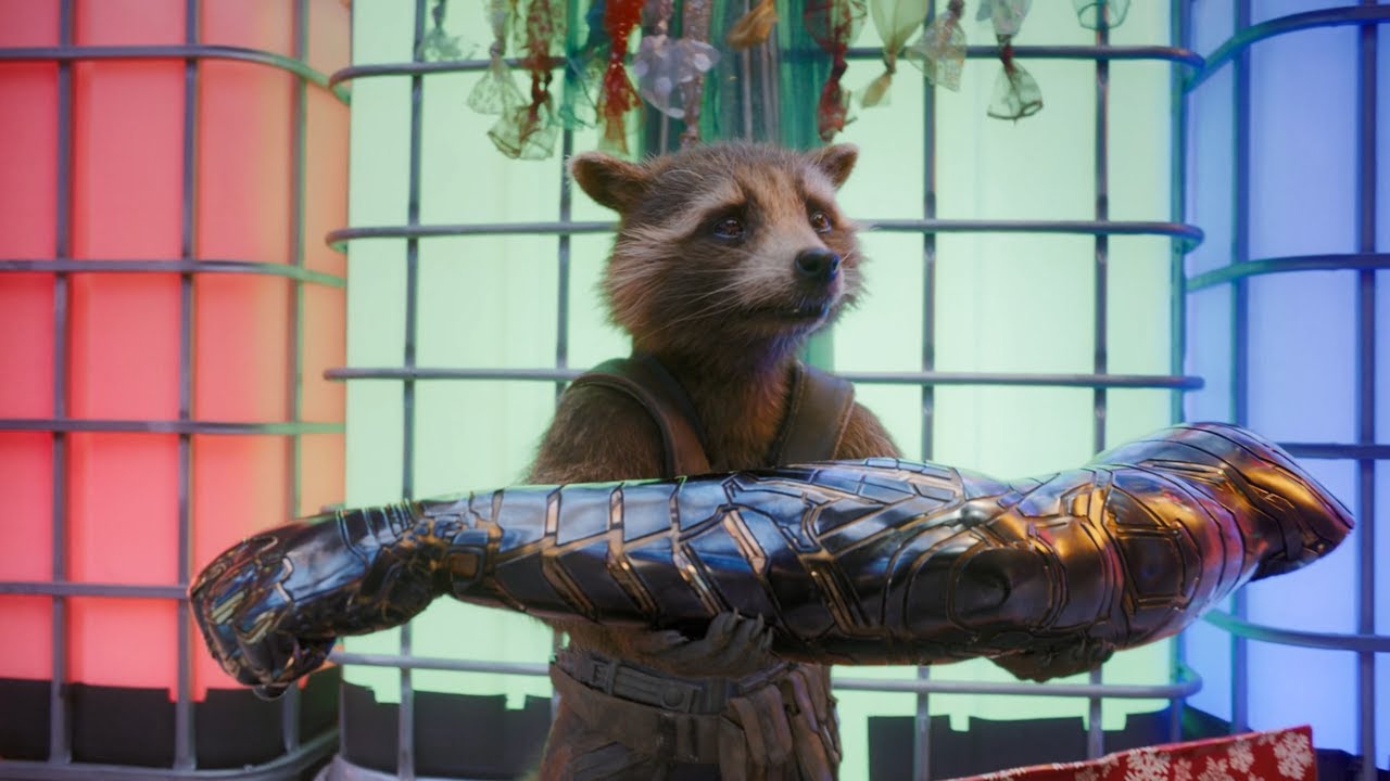 The Guardians of the Galaxy Holiday Special - Bucky's arm