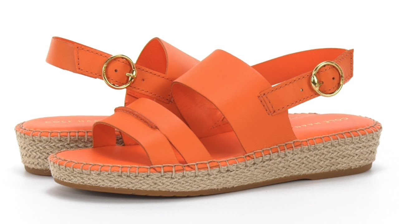 Cole Haan Cloudfeel Tilden Sandals SKU: 9932448 - YouTube