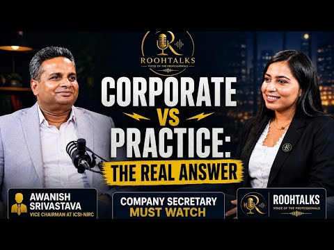 Corporate job ya CS Practice- a CS ke liye better career option kya hai? #companysecretary #icsi #cs