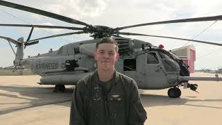 Interview with Cpl. Aaron Lucas, a CH-53E Super Stallion crew chief with HMH-464