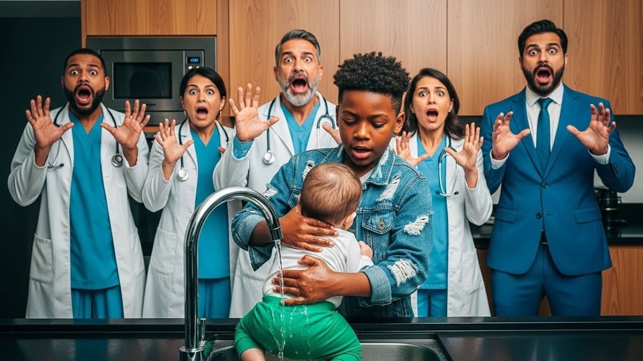 18 MÉdicos NÃO Conseguiram salvar o BEBÊ DO MILIONÁRIO-ATÉ QUE O MENINO NEGRO POBRE FEZ O IMPENSÁVEL
