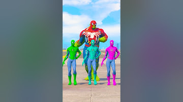 MCU SPIDER-MAN TEAM VS MCU IRONMAN TEAM BATTLE MATCH WHO IS STRONGEST 💪 #259 #shorts