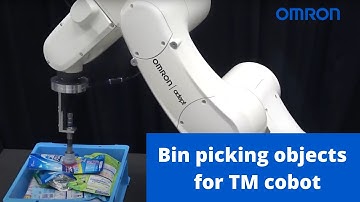 Bin picking soft objects no problem for OMRON TM cobot