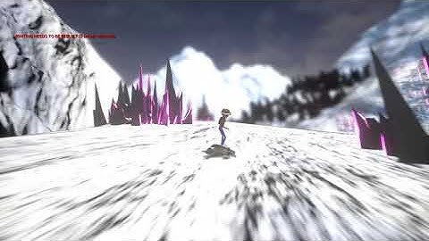 The Magician UE4: Snow slide part. (Still in development).