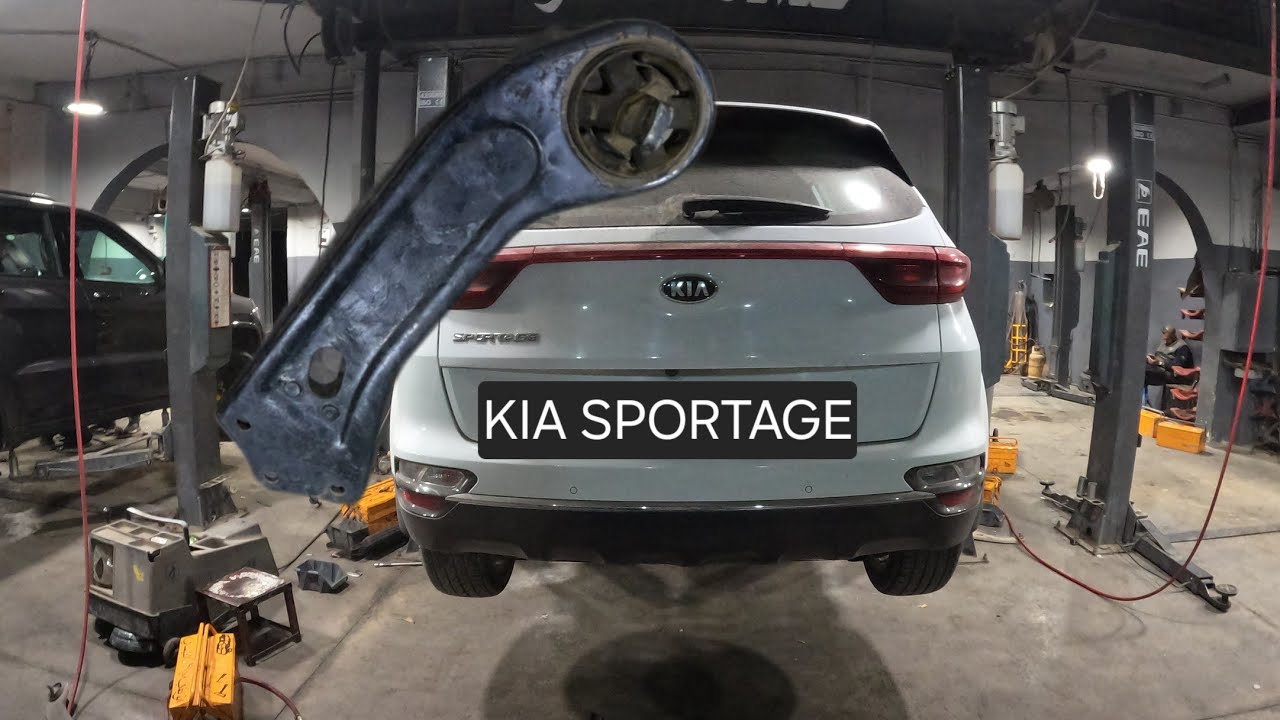 how to replace rear trailing arm ... kia sportage 2016-2021(torque ...