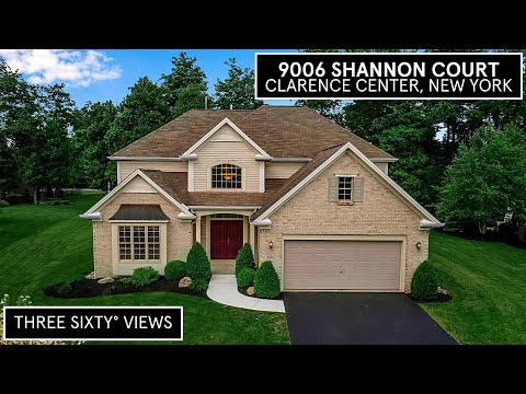 9006 Shannon Ct, Clarence Center, NY home video tour