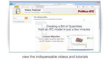 PriMus-IFC Tutorial - The PriMus-IFC Home page - ACCA software
