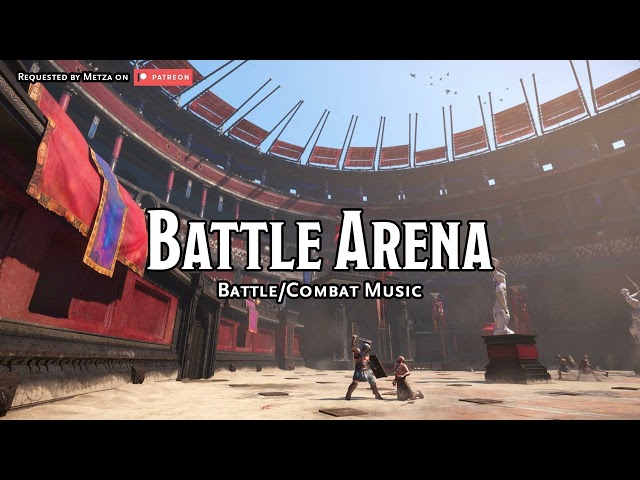 Battle Arena | Du0026D/TTRPG Battle/Combat/Fight Music | 1 Hour class=