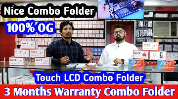 Touch LCD Combo Folder 100% OG 3 Months Warranty NICE JACKY