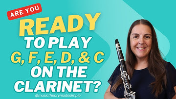 How to Play Clarinet for the First Time | Lesson 2: Playing first 5 notes!