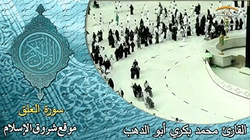 سورة العلق ( القارئ محمد بكري أبو الدهب )