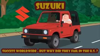 Here’s how Suzuki failed at selling cars in the U.S., despite success worldwide