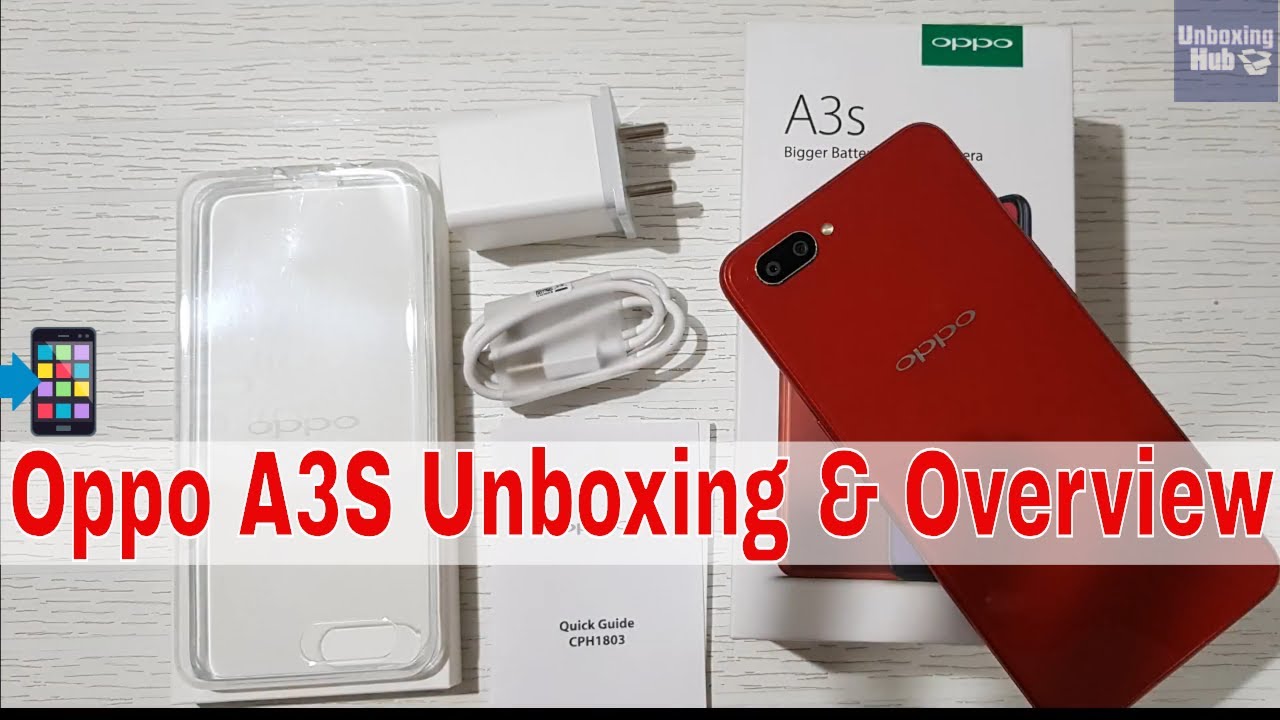 Oppo A3S Unboxing & Overview || Camera Test || Highlight features👌👌