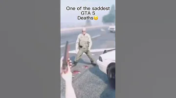 One of the saddest GTA V deaths😕