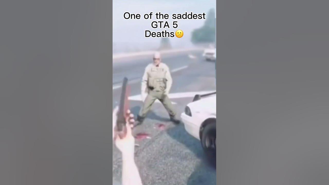 One of the saddest GTA V deaths😕