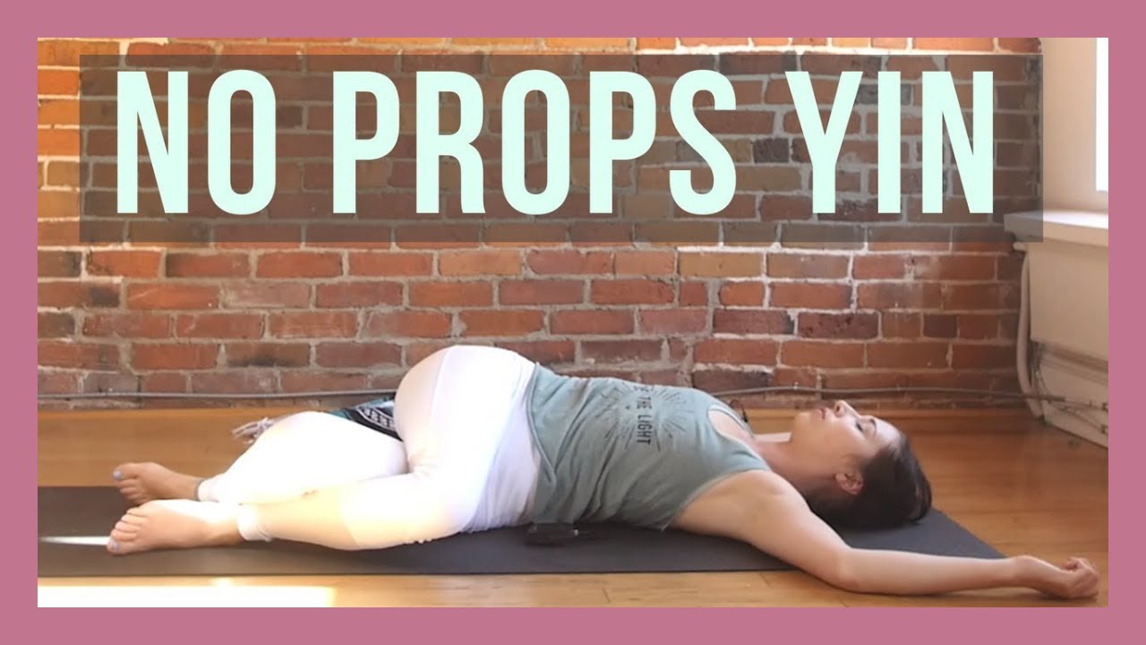 45 min Full Body Yin Yoga with a Bolster - YouTube