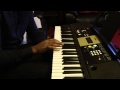 Thumbi Vaa Malayalam song on keyboard with notes